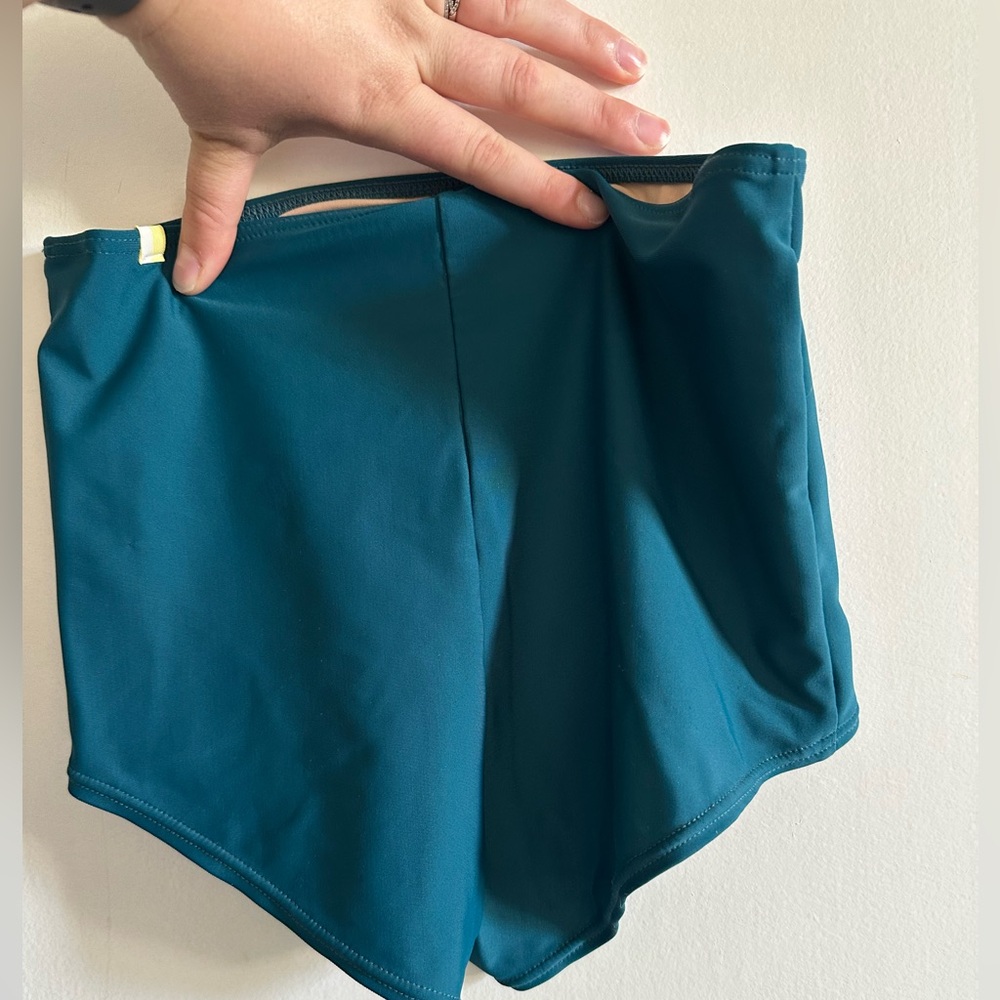 Summersalt Classic Teal High Waisted Full Coverage Bottom size 2 EUC - Picture 3 of 4